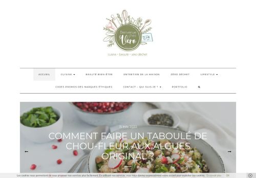 Bienvenue Chez Vero - Blog Green : Cuisine - Beauté - Zéro Déchet
