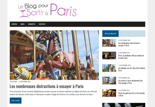 Le Blog pour Sortir à Paris - Festivité et vie de la nuit de Paris