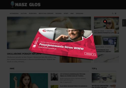 Serwis informacyjno - rozrywkowy| Wydarzenia, Kultura, Sport, Zdrowie - naszglos.com.pl