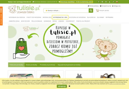 Nosid?a, chusty, akcesoria oraz zabawki dla dzieci i niemowl?t | Tulisie.pl