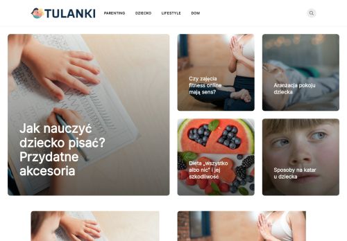 tulanki.pl - tulanki.pl - parenting, dziecko, lifestyle, dom