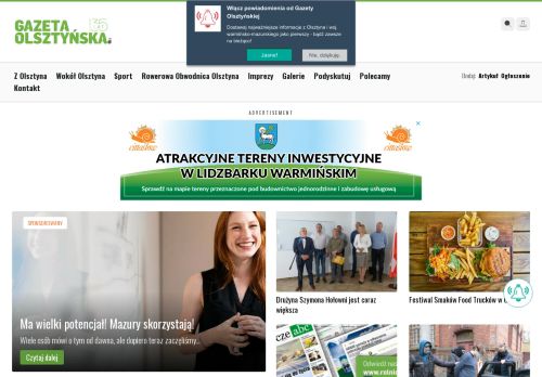 Serwis informacyjny stolicy Warmii i Mazur - Olsztyn