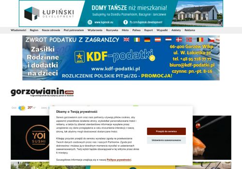 gorzowianin.com - Gorzów Wielkopolski - najprawdopodobniej najlepszy portal w mie?cie