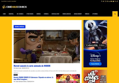 Cinemascomics.com | Noticias de Cine, cómics y series