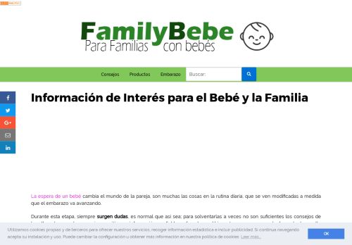 FamilyBebe.es ? Información de Interés para el Bebé y la Familia