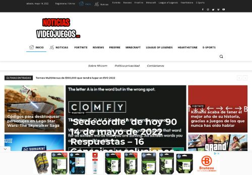 NoticiasVideojuegos – Tu portal de noticias más actualizado