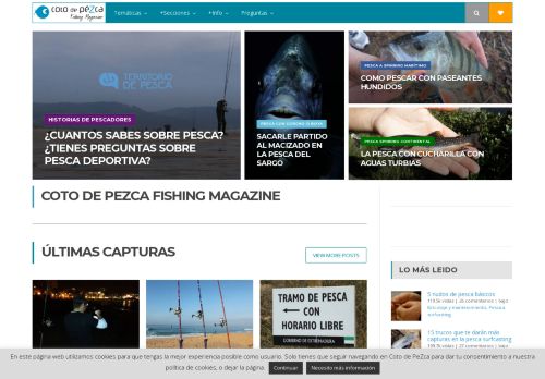 
			Revista de pesca deportiva – Coto de PeZca | Un punto de encuentro para todos los amantes de la pesca deportiva.		