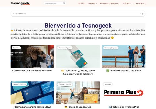 Tecnogeek ???? | Aplicaciones, tramites, trucos y finanzas