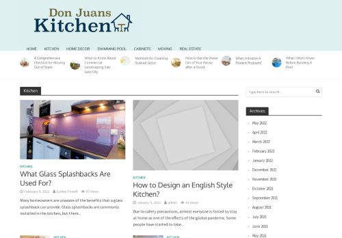 Don Juans Kitchen | Tips for Stylish Kitchen and Home
