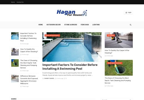 Hagan For House | Home Improvement Blog