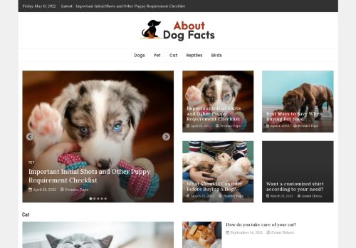 About Dog Facts - Pet Blog