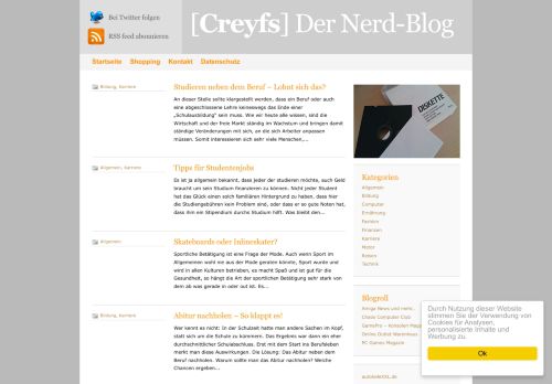 Creyfs Nerd-Blog  