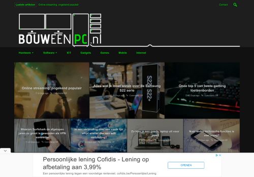 Bouweenpc.nl - Hardware, software, tech en gadgets