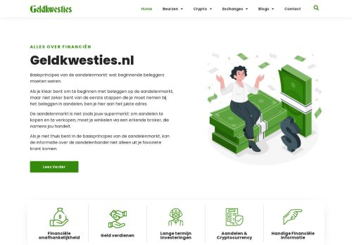 Geldkwesties.nl - Alles Over Investeren in Aandelen & Crypto