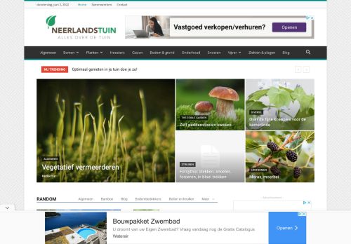 De meest complete website over tuinen - Neerlandstuin.nl