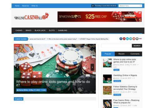 Online Casino Sll  