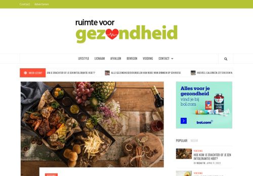 Ruimte voor gezondheid - Het gezondste blog van Nederland!