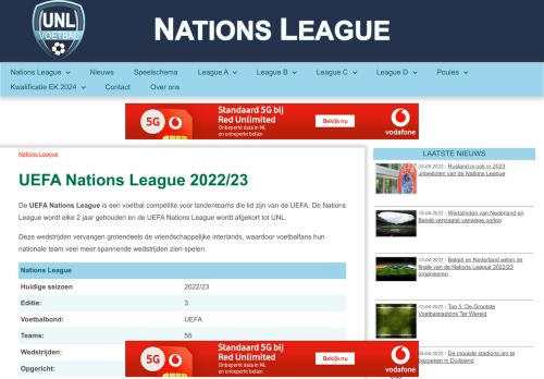 UEFA Nations League: alles over de voetbalcompetitie voor landen