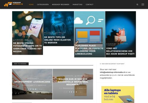 Webshop-Informatie.nl - IT blog - webshop beginnen