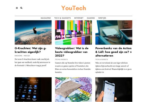 Youtech - Tech nieuws, Internet Hypes & de Beste Gadgets