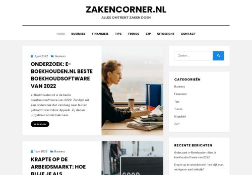 Zakencorner.nl - Alles omtrent zaken doen