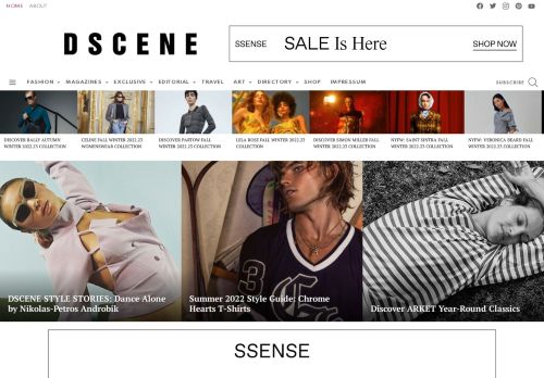 Design Scene - DESIGN SCENE FASHION MAGAZINE by DSCENE – Fashion, Style & Photography

