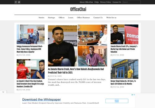OfficeChai - Startups, Businesses And Careers