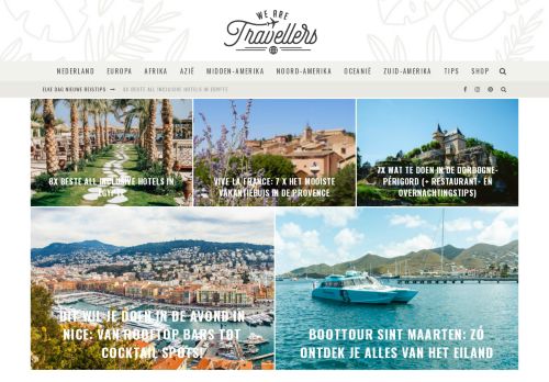 We Are Travellers: Hét online reismagazine van Nederland
