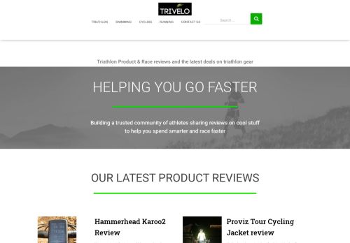Trivelo Homepage - REAL Athletes - TRUSTED Reviews
