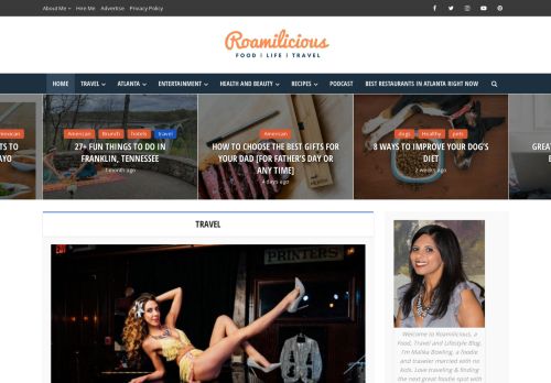Roamilicious: Get more Information about Best Restaurants, Hotels, and Travel Advice
