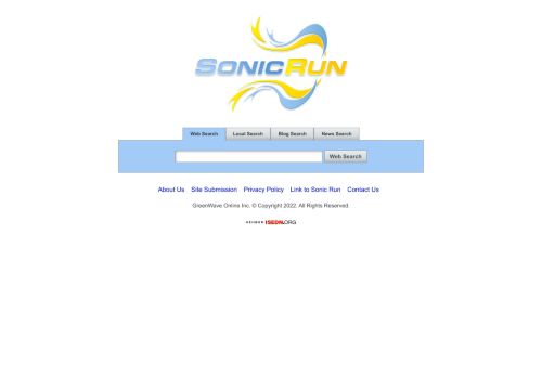 Sonic Run: Internet Search Engine
