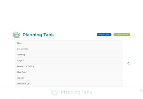 Planning Tank: Urban, Regional & Rural Planning for Everyone