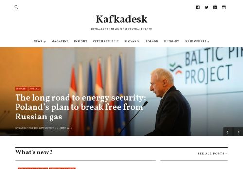 Kafkadesk - Ultra-local news from Central Europe