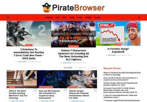 Piratebrowser.com - We are NOT Pirates
