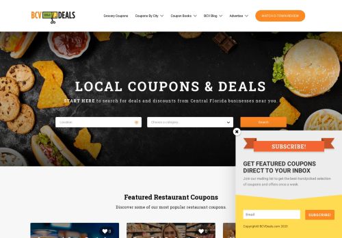 BCVDeals.com | Local Coupons and Deals For Central Florida
