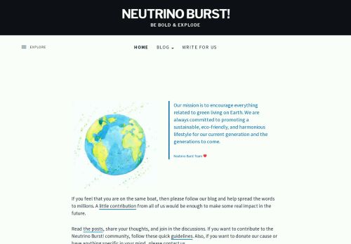 Neutrino Burst! - Be BOLD & EXPLODE
