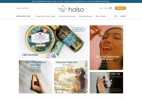 Halso | CBD Marketplace for Premium Brands | Lab Tested Products

