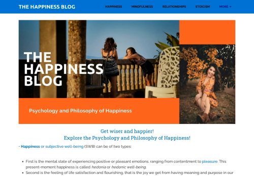 Homepage | The Happiness Blog
