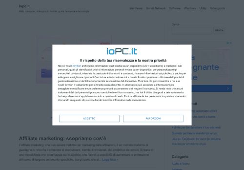 Iopc.it - Web, computer, videogiochi, mobile, guide, tendenze e tecnologia

