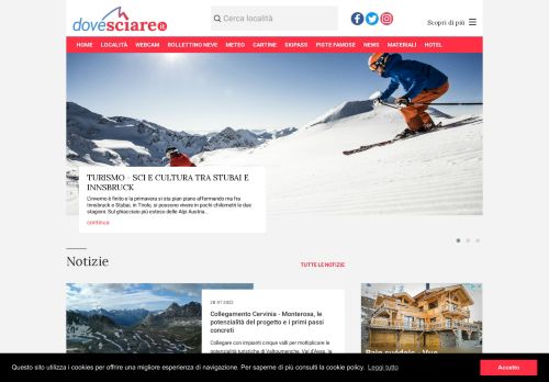 Dove Sciare | Località sciistiche, webcam, bollettino neve, skipass e recensioni | Dove Sciare