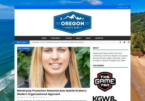 Oregon Sports News – Entertaining Oregon Sports Commentary