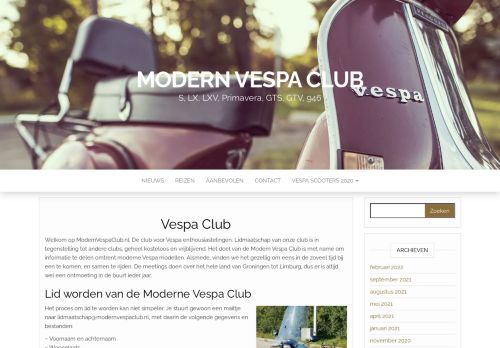 Vespa Club - Modern Vespa Club