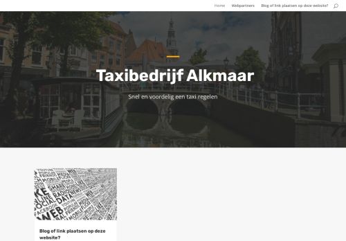 Taxibedrijf Alkmaar – Alles over vervoer en innovatie!