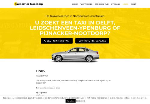 Taxi Delft, Pijnacker-Nootdorp & Ypenburg 015-263 7777