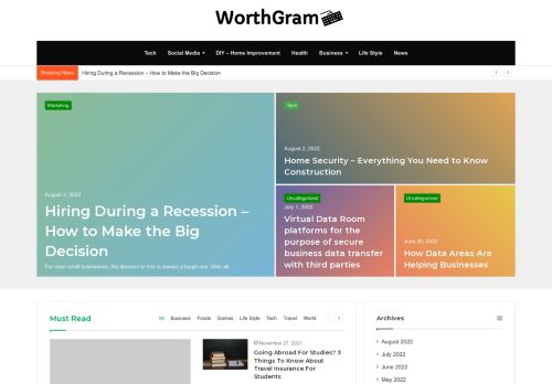 Worthgram – Simple, Fun & Creative Way to Capture