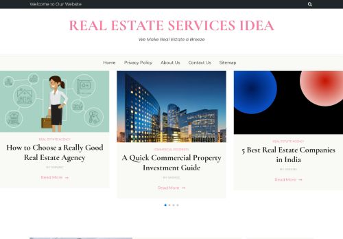 Real Estate Services Idea - We Make Real Estate a Breeze
