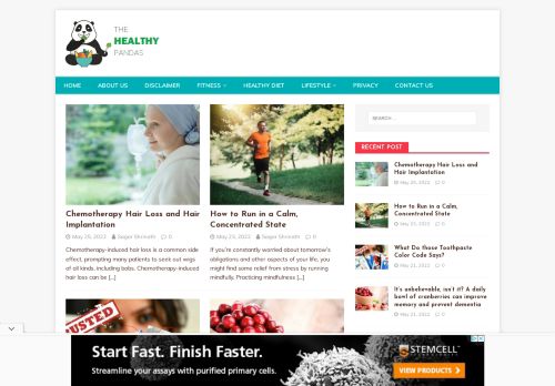 The Healthy Pandas – Your Health Comes First
