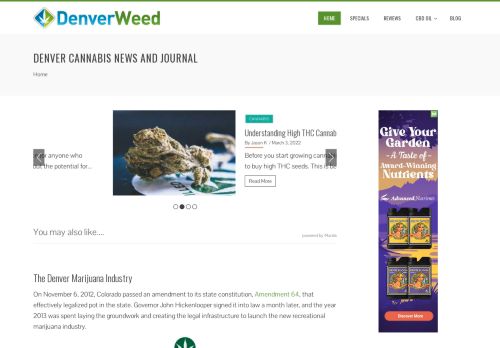 Denver Cannabis News and Journal - DenverWeed.com