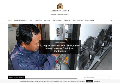 Colbert On Demand - Home improvement website