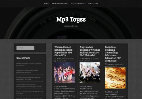 Mp3 Toyss – online musics now